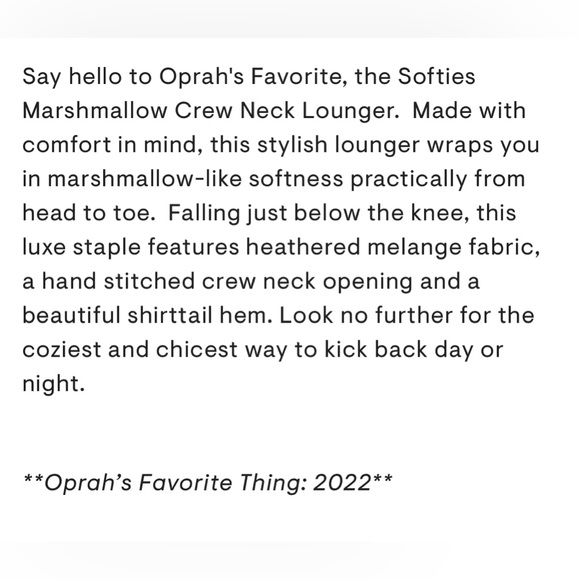 NWOT/SOFTIES Marshmallow Heathered Black Crew neck lounger. 1X/2X - Picture 6 of 11